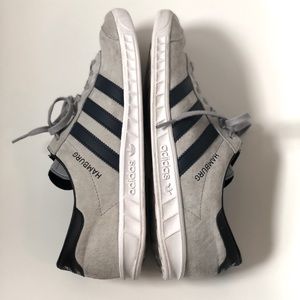 Adidas Originals Hamburg in Grey / Navy / White